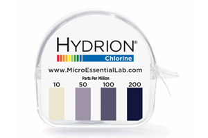 Hydrion Chlorine Test Strips